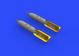 Eduard Details 1/48 Aircraft- WWII FAB 250 Soviet Bombs (Photo-etch & Resin)