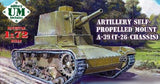 Unimodel Military 1/72 A39 (T26 Chassis) Soviet Artillery Self-Propelled Gun Kit