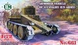 Unimodel Military 1/72 US Army Cavalry Armored Vehicle Kit