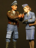 Master Box Ltd 1/35 Women at War: Luftwaffe Assistants (2 Women, Man, Dog) Kit