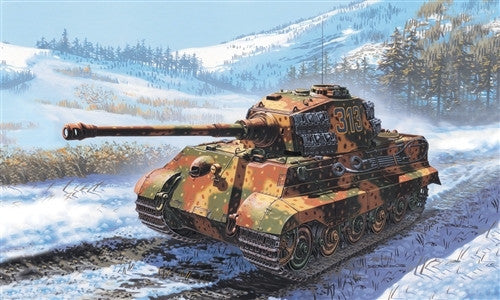 Italeri Military 1/72 King Tiger Tank Kit