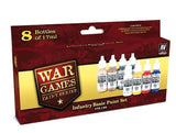 Vallejo Acrylic 17ml  Bottle USAF Colors Gray Schemes from 70's to Present Model Air Paint Set (8 Colors)