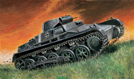 Italeri Military 1/72 PzKpfw I Ausf B Tank Kit