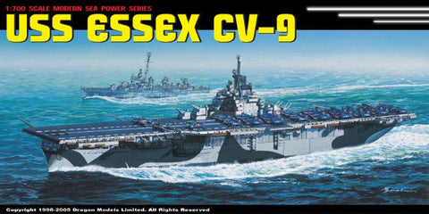 Dragon Model Ships 1/700 USS Essex CV9 Aircraft Carrier Kit