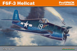Eduard Aircraft 1/72 F6F3 Hellcat Aircraft Profi-Pack Kit