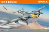 Eduard Aircraft 1/72 Bf110C/D Fighter Profi-Pack Kit