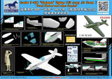 Bronco Aircraft 1/48 Curtiss P40C Warhawk USAAF Fighter Kit