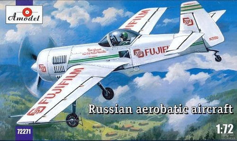 A Model From Russia 1/72 Su31 Russian Aerobatic Aircraft (Fuji Film/FedEx Markings) Kit