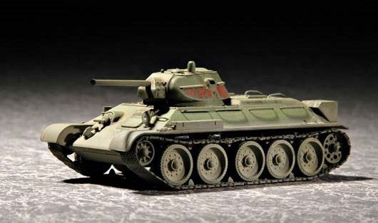 Trumpeter Military Models 1/72 Soviet T34/76 Mod 1942 Tank Kit