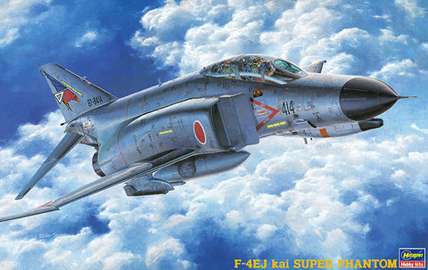 Hasegawa Aircraft 1/48 F4EJ kai Super Phantom JASDF Fighter Kit