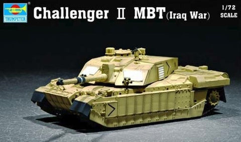 Trumpeter Military Models 1/72 British Challenger II Main Battle Tank Iraq Kit