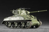 Trumpeter Military Models 1/72 US M4A1(76)W Sherman Tank Kit