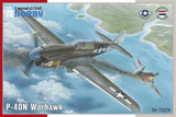 Special Hobby Aircraft 1/72 P40N Warhawk Fighter Kit