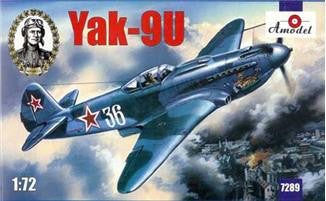 A Model From Russia 1/72 Yak9U Soviet Fighter Kit