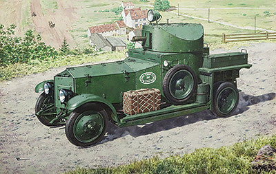 Roden Military 1/72 Pattern 1920 Mk I WWII British Armored Car Kit