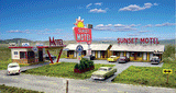 Blair Line HO Sunset Motel Kit