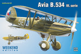 Eduard Aircraft 1/72 Avia B534 III Serie Aircraft Wkd. Edition Kit