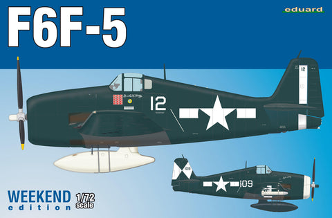Eduard Aircraft 1/72 F6F5 Wkd Edition Kit