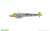 Eduard Aircraft 1/72 WWII Bf110E German Heavy Fighter (Weekend Edition Plastic Kit)