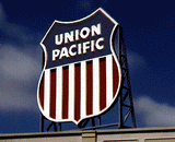 Blair Line All Scale Laser-Cut Wood Billboard Kits - Large for HO, S & O - Union Pacific Shield Herald