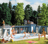 Busch HO Open-Air Swimming Pool Kit