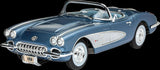 Revell Germany Model Cars 1/25 1958 Corvette Roadster Kit