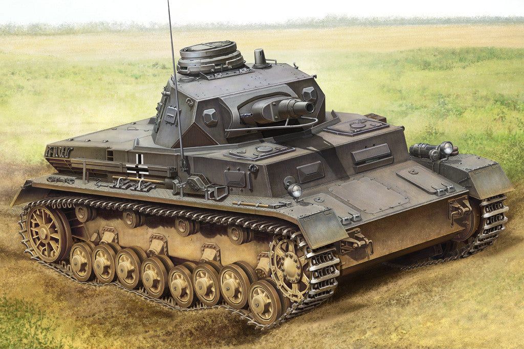 Hobby Boss Military 1/35 PanzerKampWagen IV AUSF.B Kit