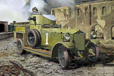 Roden Military 1/35 Pattern 1914 British Armored Car Kit