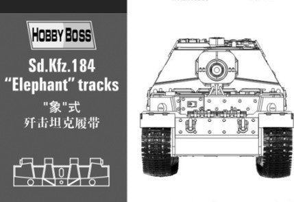 Hobby Boss Military 1/35 Sd.Kfz.184 Elephant Tracks