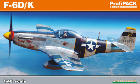 Eduard Aircraft 1/48 P51D Mustang F6D/K Fighter Profi-Pack Kit