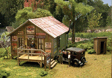 Blair Line HO Sam's Roadhouse w/Outhouse Kit