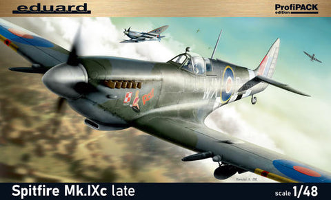 Eduard Aircraft 1/48 Spitfire Mk IXc Late British Fighter Profi-Pack Kit