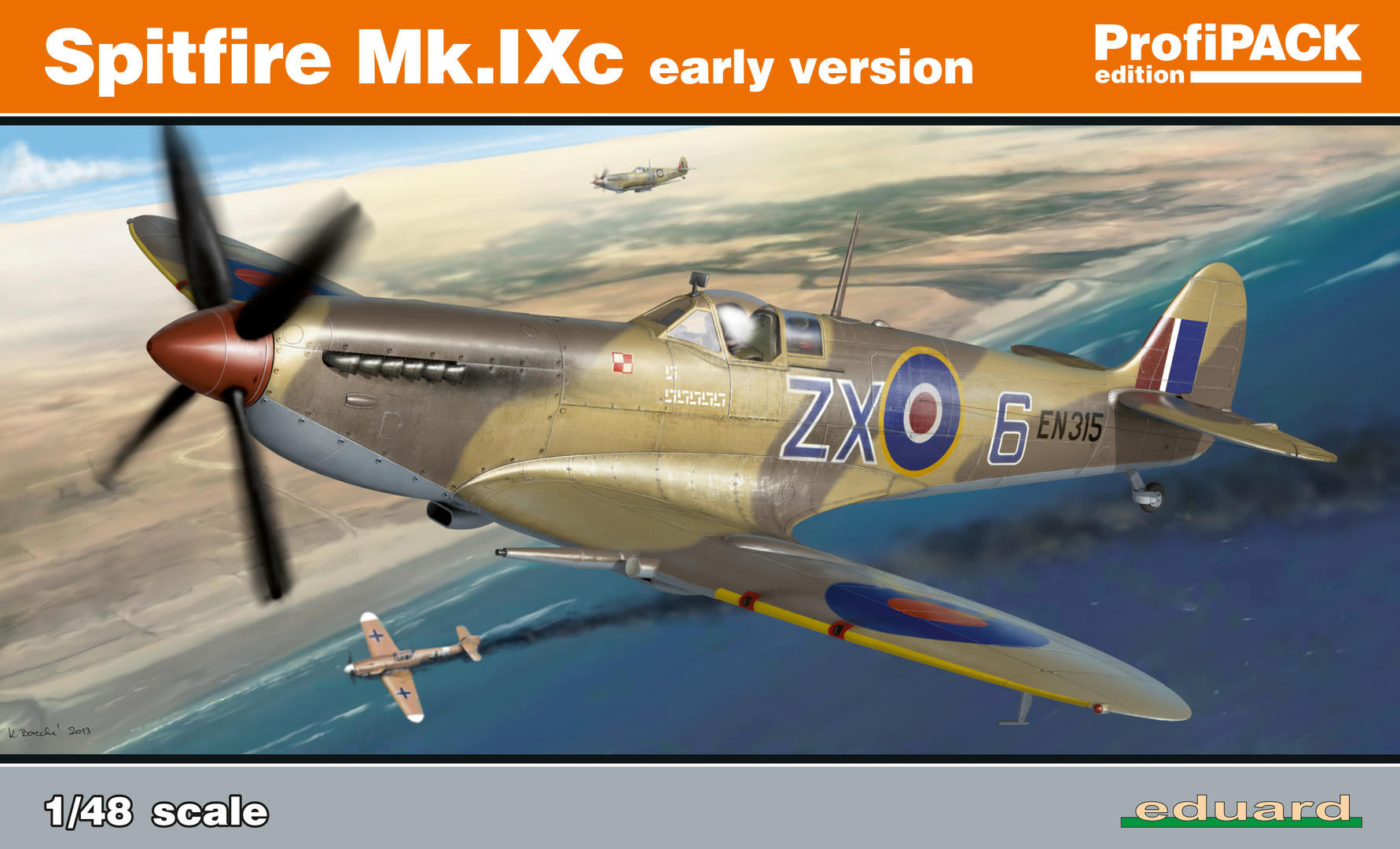 Eduard Aircraft 1/48 Spitfire Mk. IXc Early Version (Reedition) Kit