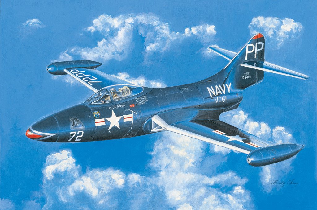 Hobby Boss Aircraft 1/72 F0F-2P Panther Kit