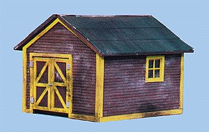 Blair Line HO Section Car Toolhouse Kit