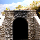 Chooch Enterprises HO Single-Track Random Stone Tunnel Portal - 5 x 4-3/4"  12.7 x 12.1cm