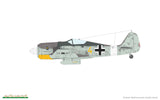 Eduard Aircraft 1/48 WWII Fw190A4 German Fighter w/2 Gun Wings (Weekend Edition Plastic Kit)