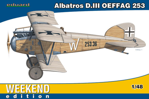 Eduard Details 1/48 Albatros D III OEFFAG 253 BiPlane Wkd. Edition Plastic Kit