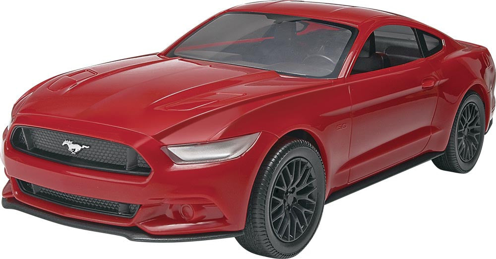 Revell-Monogram Model Cars 1/25 2015 Ford Mustang GT (Red) Snap Kit