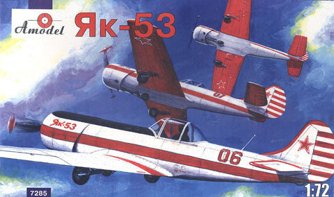 A Model From Russia 1/72 Yak53 Soviet Fighter Kit