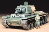 Tamiya Military 1/35 Russian KV1B Mod 1940 Tank w/Applique Armor (Re-Issue) Kit