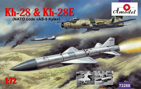 A Model From Russia 1/72 Kh28 & Kh28E NATO Code AS9 Kyle Rockets Kit