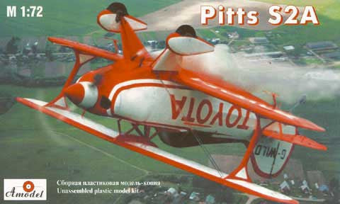 A Model From Russia 1/72 Pitts S2A Aerobatic BiPlane Kit