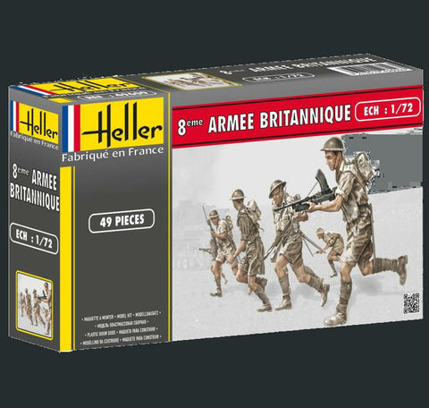Heller Military 1/72 British 8th Army (49) Kit