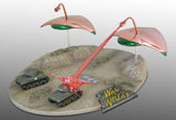 Pegasus Sci-Fi 1/144 War of the Worlds: War Machines vs Sherman Tanks Attack Diorama Kit