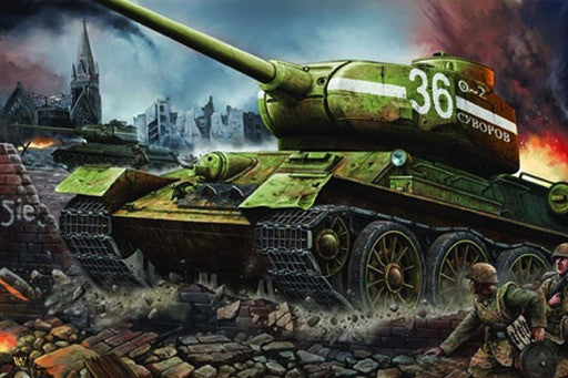 Trumpeter Military Models 1/16 Russian T34/85 Mod 1944 Factory Nr.183 Late Tank Kit