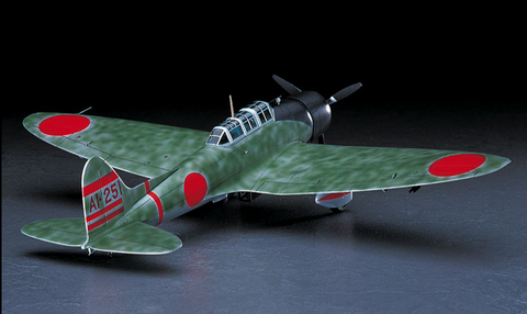 Hasegawa Aircraft 1/48 Aichi D3A1 Type 99 Model 11 (Val) Midway Island Dive Bomber Kit