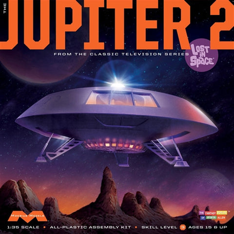 Moebius Models Sci-Fi 1/35 Lost in Space: Jupiter 2 Spaceship Kit