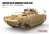 Meng Military 1/35 British FV510 Warrior TES(H) (AIFV) Armored Infantry Fighting Vehicle Kit