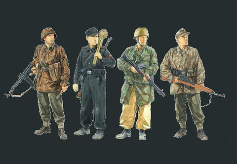 Dragon Military Models 1/35 Defense of the Reich Soldiers 1944-45 (4) Kit